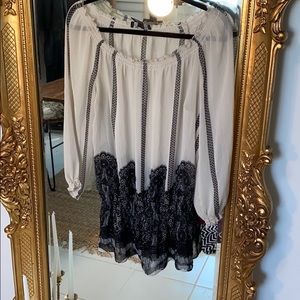 INC off the shoulder blouse